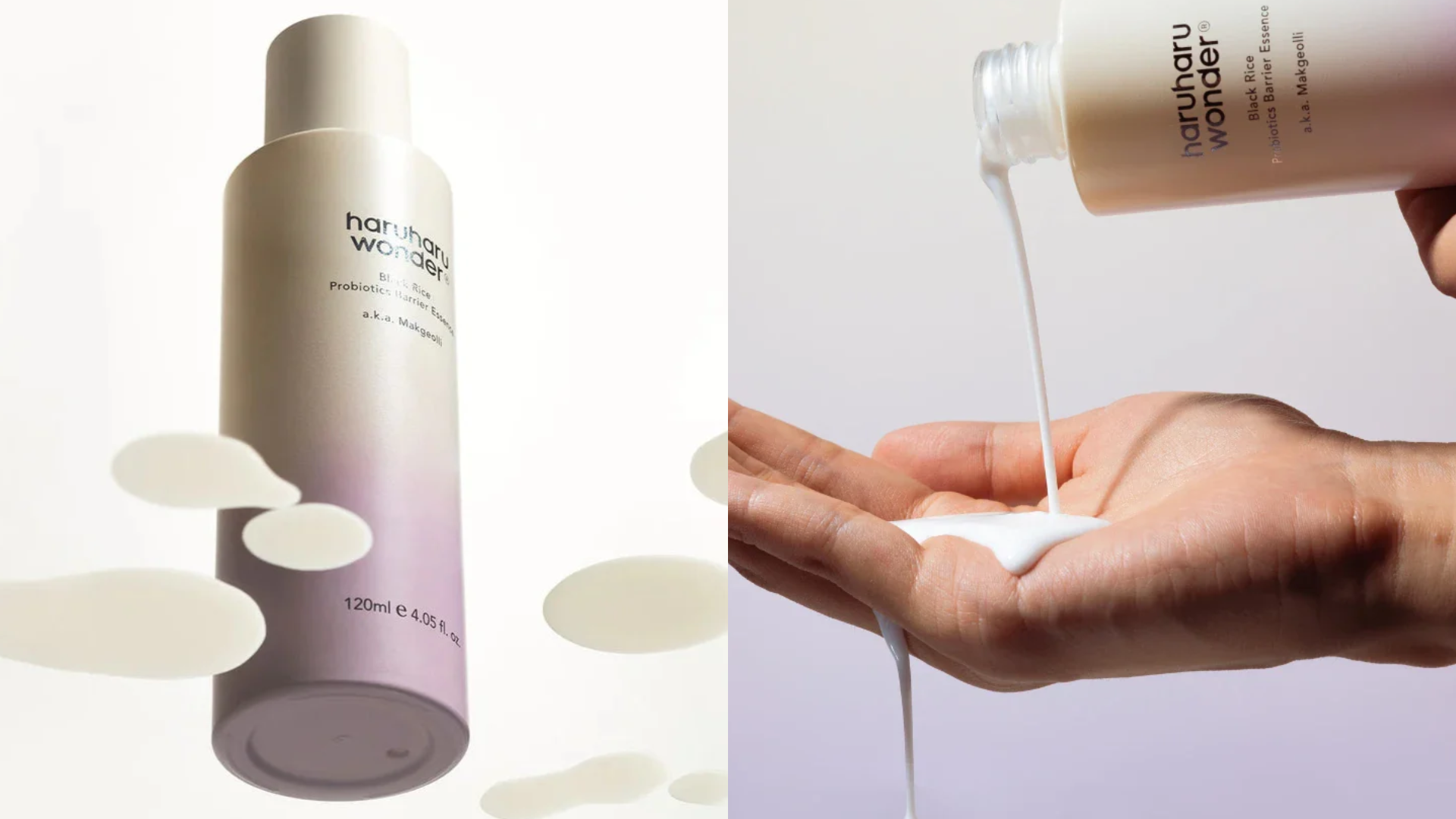 Haruharu Wonder Black Rice Probiotics Barrier Essence Nudie Glow Australia