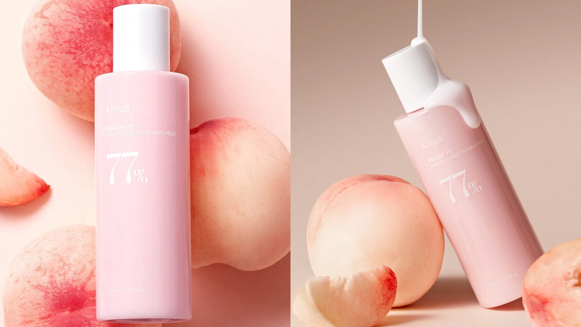 Anua Peach 77 Niacin Conditioning Milk Nudie Glow Australia