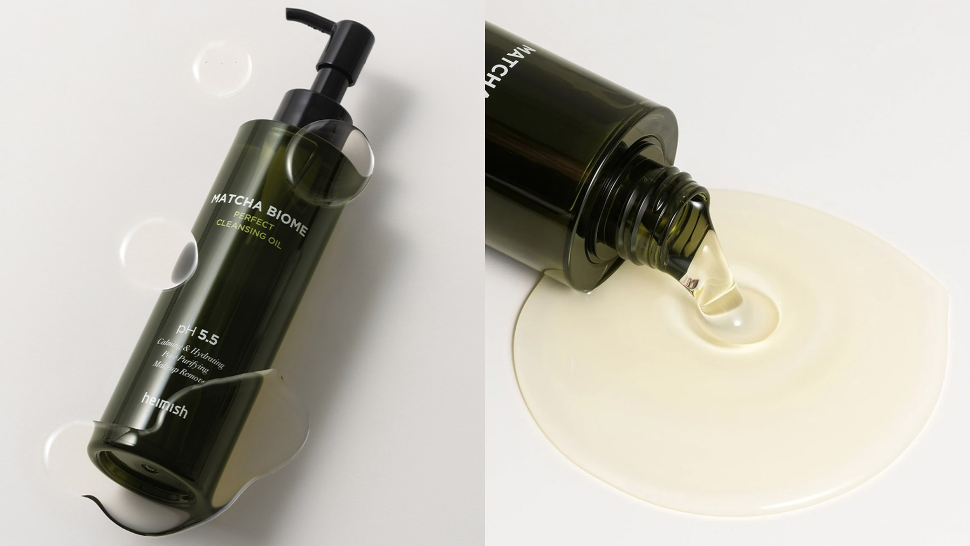 Heimish Matcha Biome Perfect Cleansing Oil Nudie Glow Australia