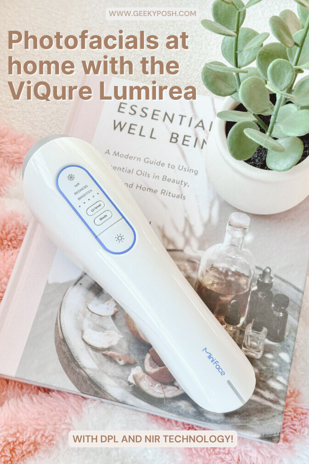 Photofacials at home with the Viqure Lumirea