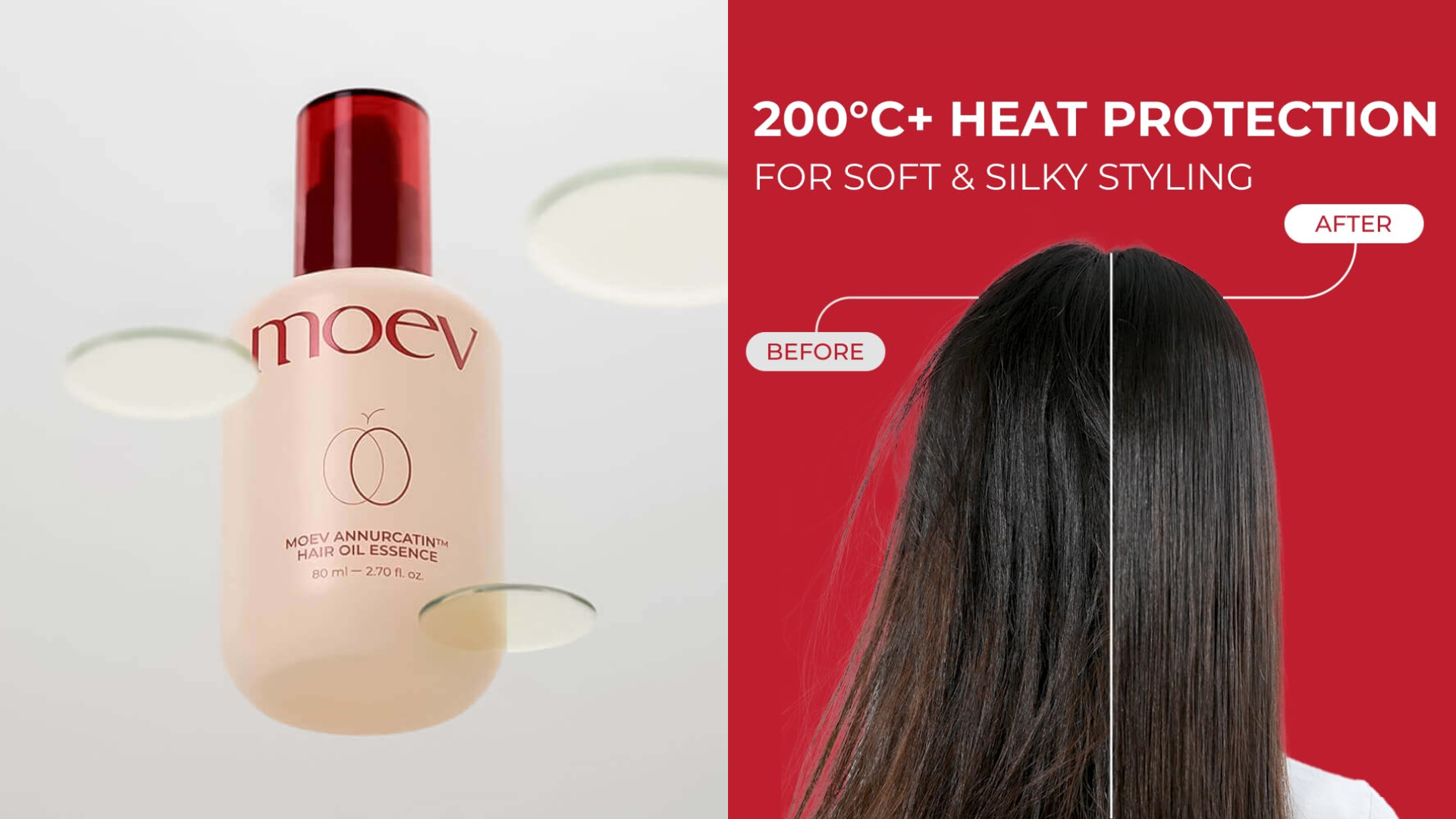 MOEV Annurcatin Hair Oil Essence Nudie Glow Australia