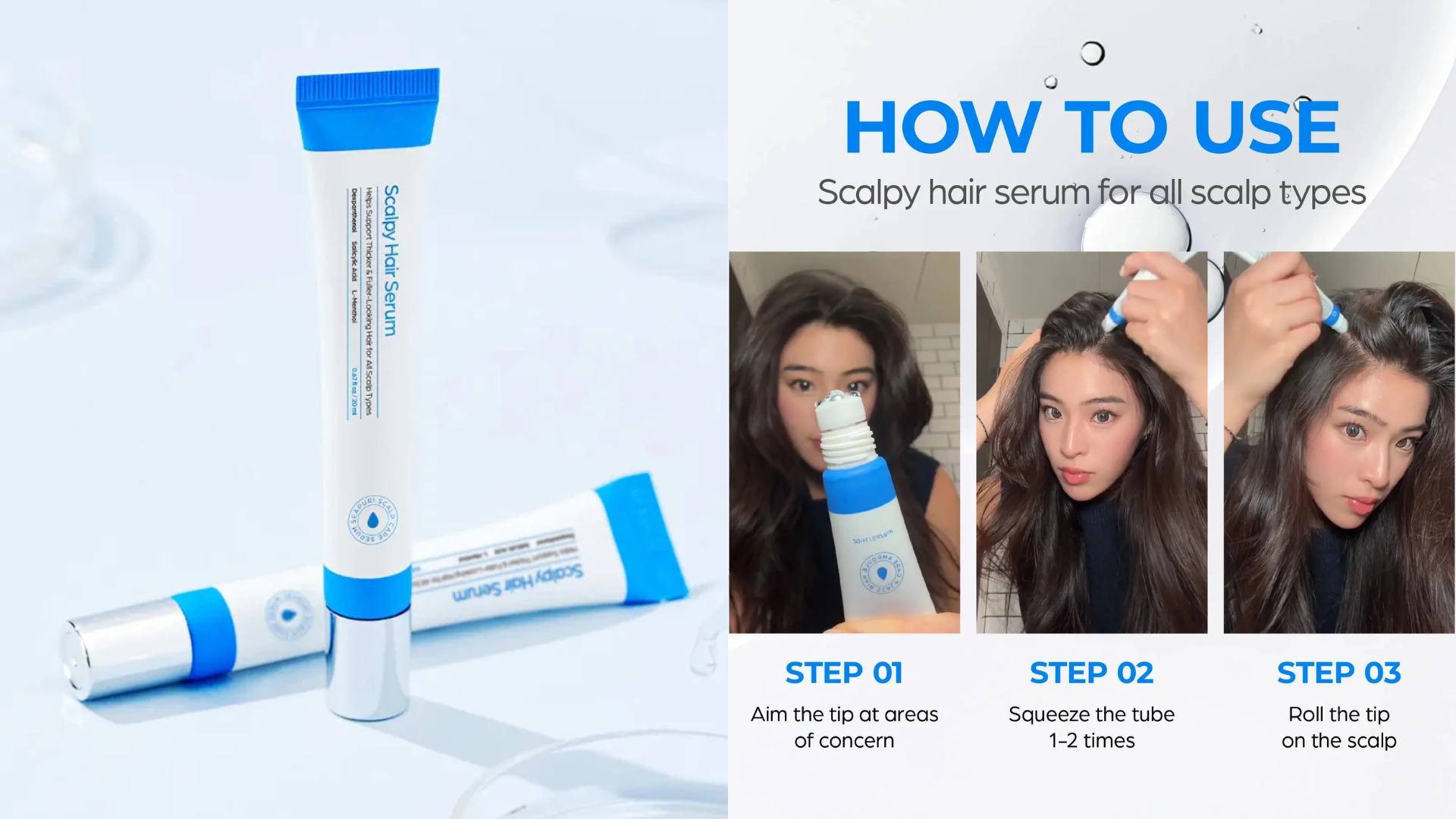 Seapuri Scalpy Hair Serum Nudie Glow Australia