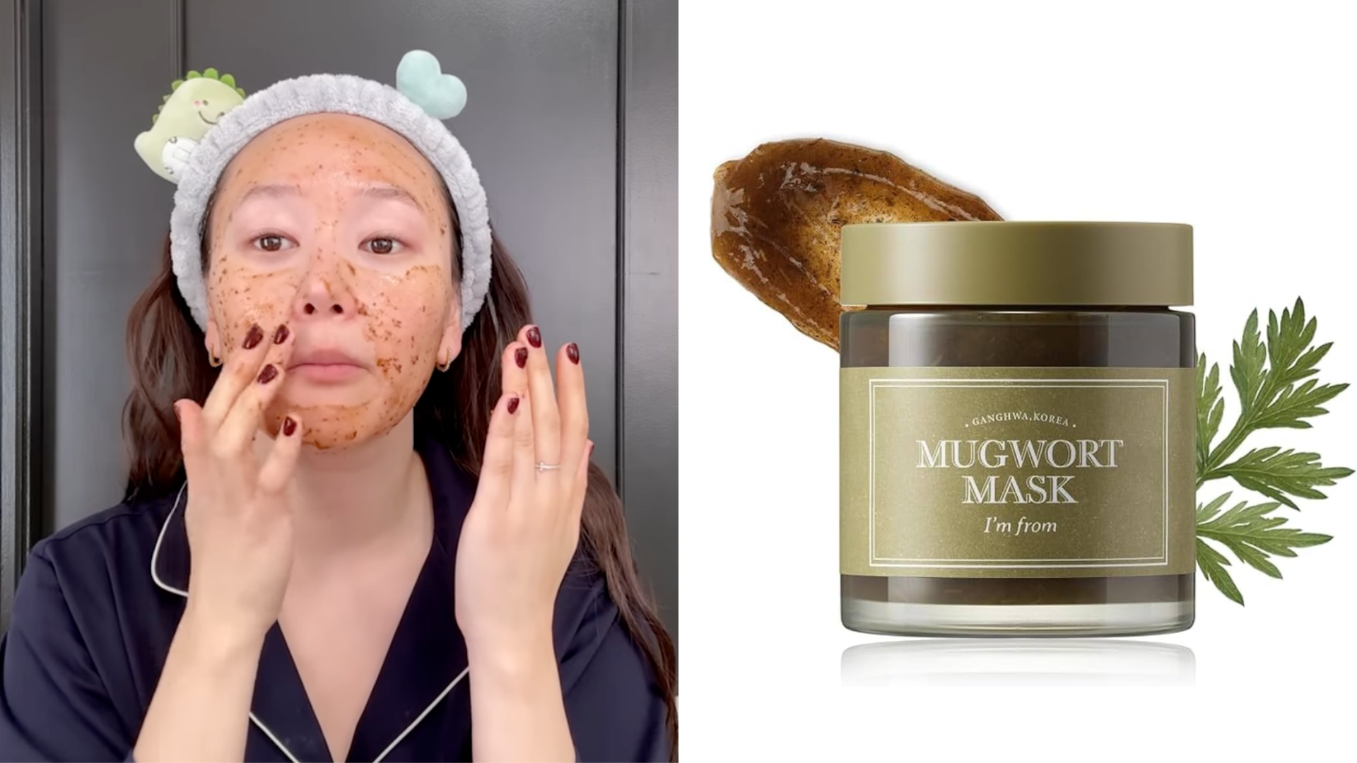 I'm From Mugwort Mask Nudie Glow Australia